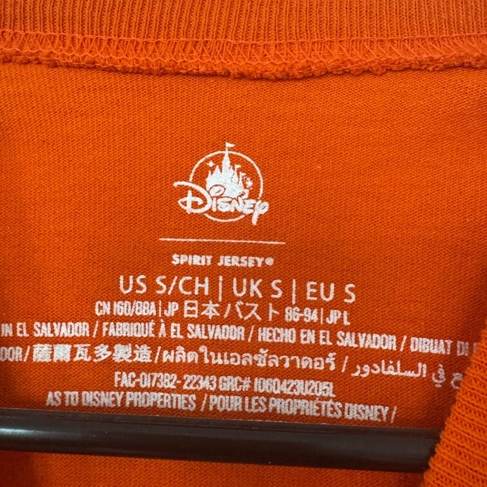 Disney Parks Halloween Disneyland Spirit Jersey Mickey Mouse Pumpkin small - Picture 7 of 7